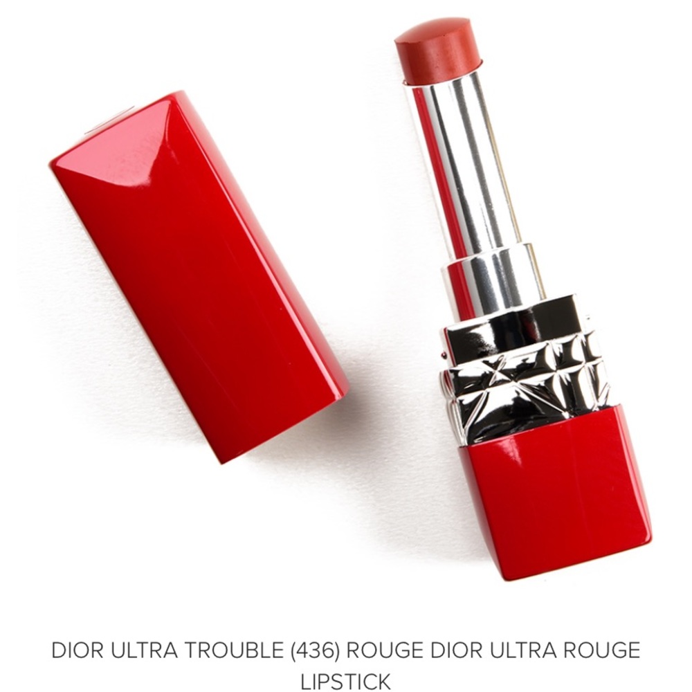 DIOR- NEW ROUGE DIOR ULTRA ROUGE LIPSTICK Ultra Trouble (436)